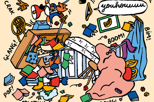 Violette Vaïsse, "Léon s'ennuie" (L'Agrume) : Le grand bazar.jpg