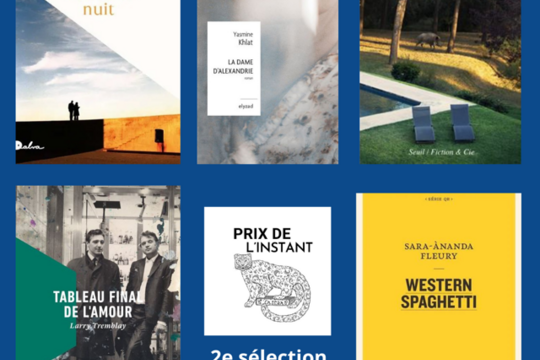 Sélection du Prix de l'Instant 2022