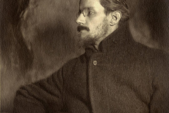 Portrait de James Joyce à Zürich en 1918