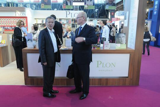 Pierre Dutilleul et Alain Kouck salon du livre 2012