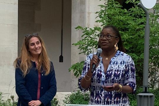 Hemley Boum, lauréate du prix littéraire des Sciences Po