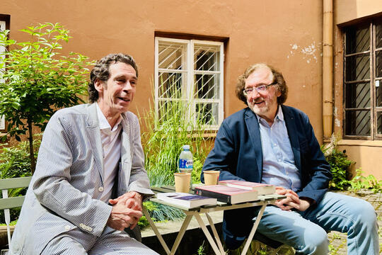 Thierry Clermont et Jaroslavas Melnikas