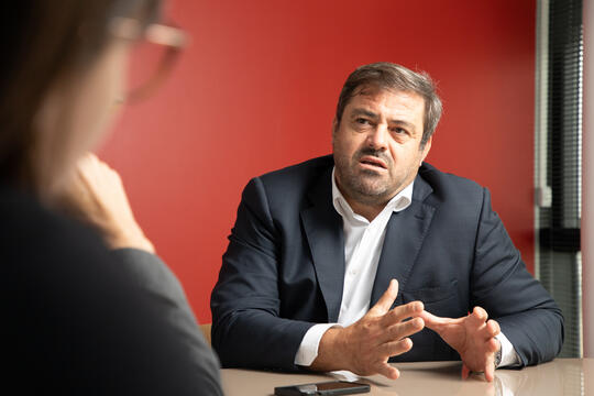 Enrique Martinez, président directeur général du groupe Fnac Darty