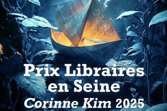 Prix libraires en seine corinne Kim 2025