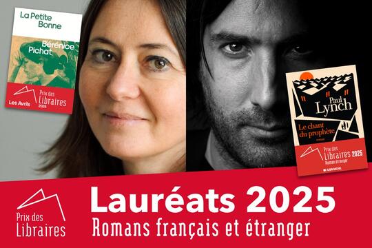 Lauréats prix des Libraires 2025