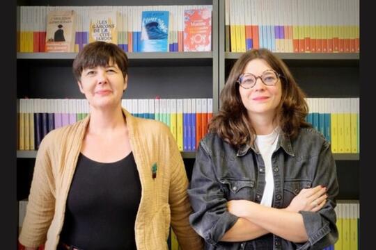 Sandrine Thévenet et Lola Nicolle