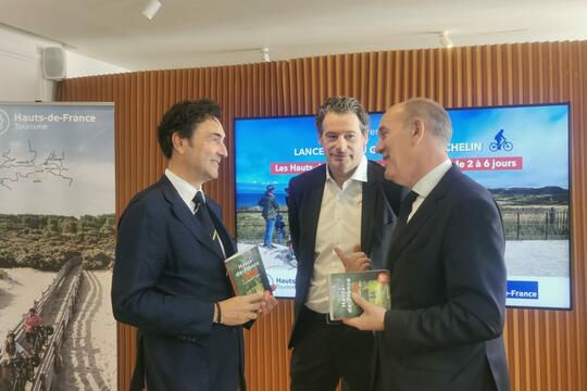 (de gauche à droite) Philippe Orain, Jean-Philippe Gold et Daniel Fasquelle 