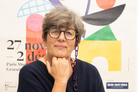 Sylvie Vassallo, directrice du Salon du livre et de la presse jeunesse de Montreuil