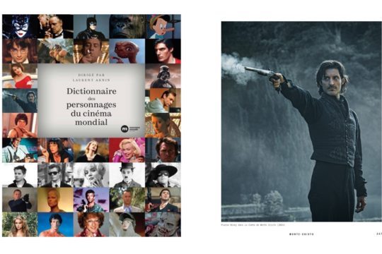 Le Dictionnaire des personnages du cinéma mondial, et sa page sur le Comte de Monte-Cristo