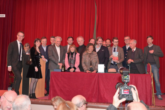 Les lauréats réunis le 26 novembre 2025