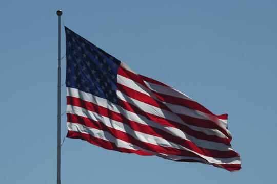 Le drapeau américain