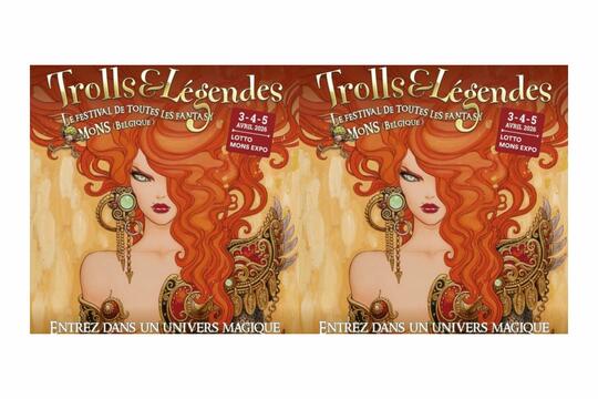 Affiche 2026 du festival Trolls&Légendes