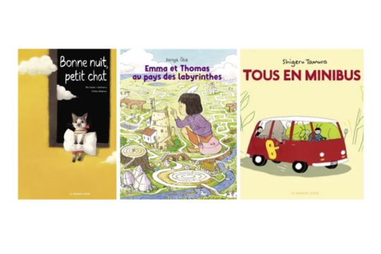 La collection "Le Renard Doré" s'ouvre aux albums jeunesse venus du Japon