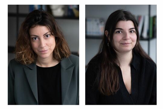 Adélaïde Klein et Joséphine Gay