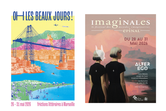 Affiches Oh les beaux jours! et Imaginales 2026