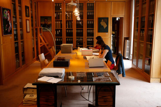 bibliothèque littéraire Jacques-Doucet