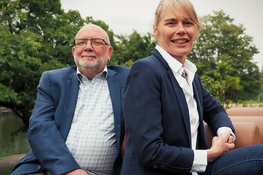 Philippe Germain et Annaïck Le Ru