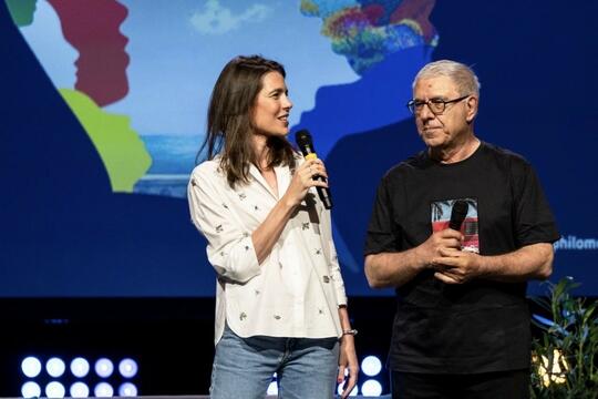 Charlotte Casiraghi et Robert Maggiori