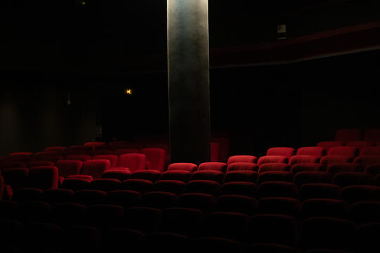 Salle du cinéma l'Arlequin, à Paris