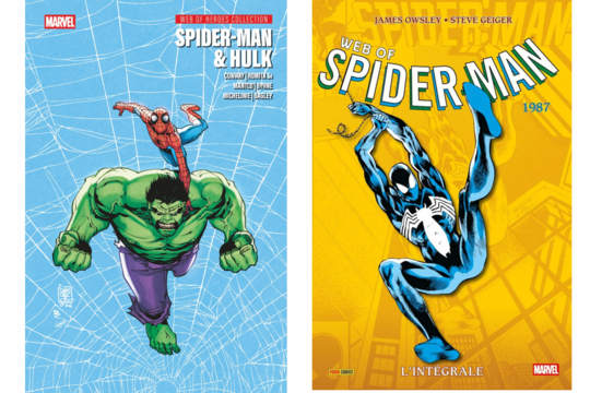 Web of Spider-Man : l'intégrale. 1987, James Owsley, David Michelinie et Jim Shooter; Web of Heroes, Spider-Man & Hulk, Conway Romita Mantlo Byrne Michelinie Bagley