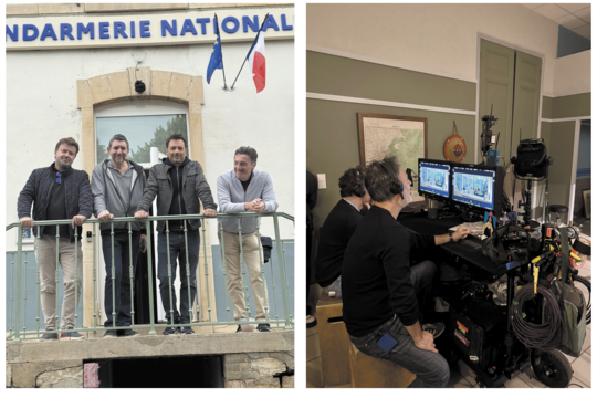 Le film "Les Gendarmes" est produit et réalisé par les éditions Bamboo 