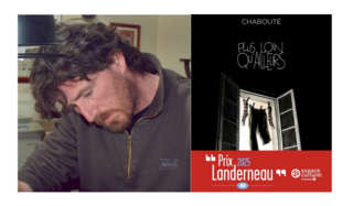 Christophe Chabouté, lauréat du prix Landerneau BD pour son album Plus loin qu'ailleurs
