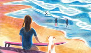 Caroline Peron Sur les vagues Actes Sud Jeunesse0.jpg