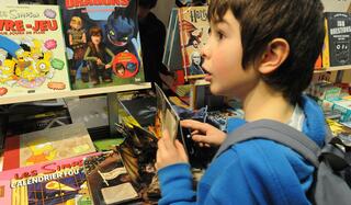 Un jeune lecteur