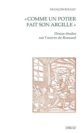 Comme un potier fait son argille  douze etudes s_Droz_9782600365802.jpg