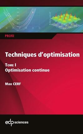 Techniques d'optimisation. Vol. 1. Optimisation continue.jpg