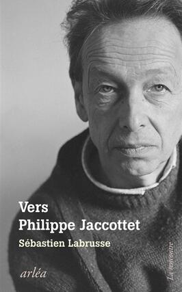 Vers Philippe Jaccottet  conversation sur la pein_Arlea_9782363084026.jpg