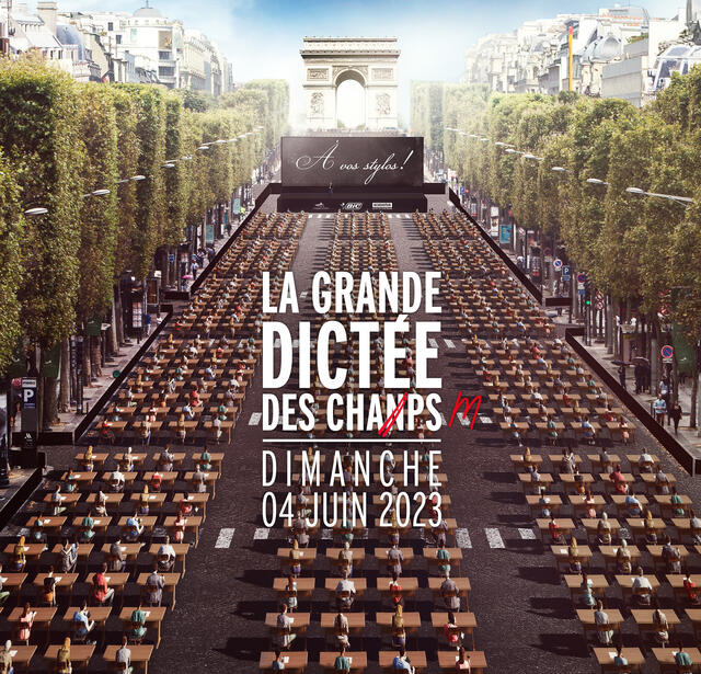 dictée champs-élysées