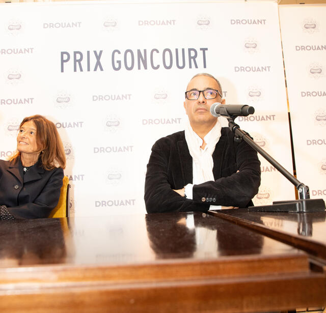 Kamel Daoud le 4 novembre 2024 lors de la remise du prix Goncourt