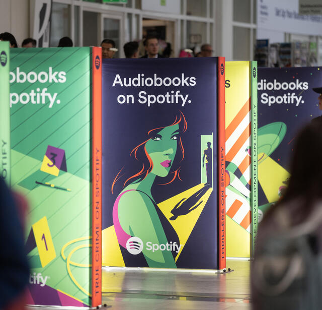 Le livre audio sur Spotify