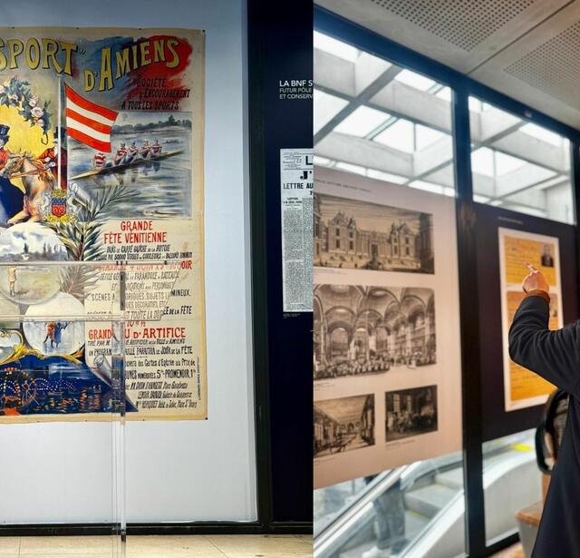 Exposition Le BNF s'ancre à Amiens à la gare d'Amiens
