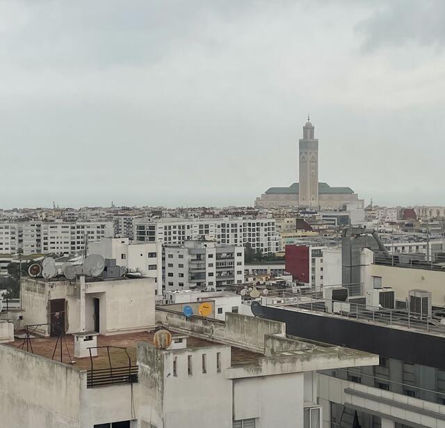 Vue de Casablanca