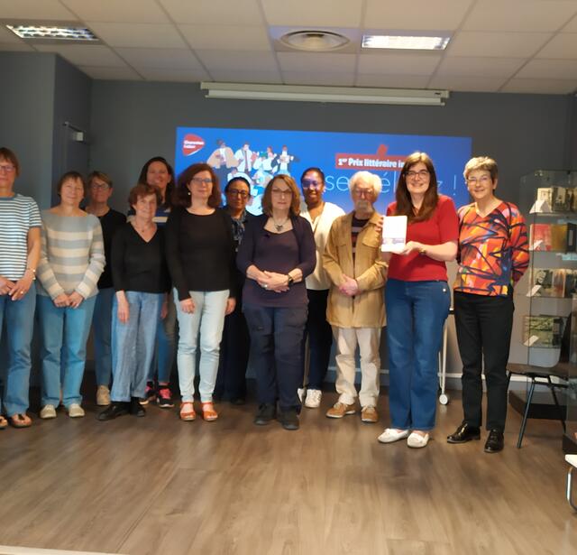Une partie du jury du Prix littéraire inclusif 2025