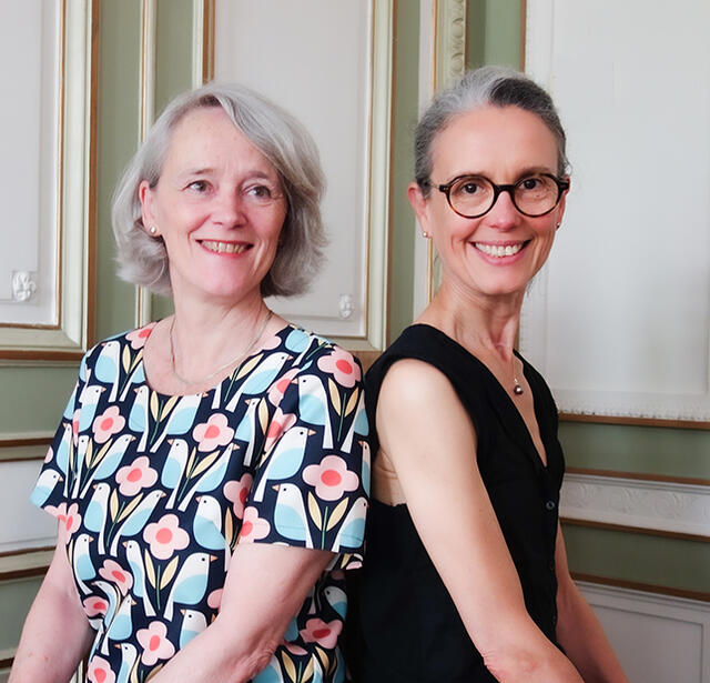 Laurence Faron et Cécile Térouanne