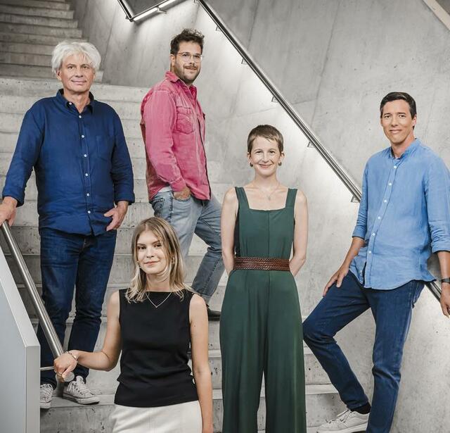 Roland Buti, Léna Furlan, Antoine Rubin, Chloé Falcy et Philippe Lamon, en lice pour la 12e édition du prix du livre de la Ville de Lausanne