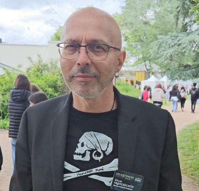 Gilles Francescano, directeur artistique des Imaginales d’Épinal