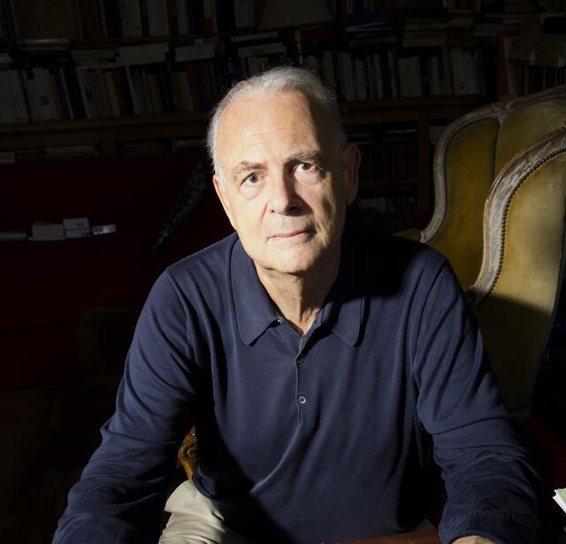 Patrick Modiano et Christian Mazzalai 70 bis entree des artistes Gallimard0.jpg
