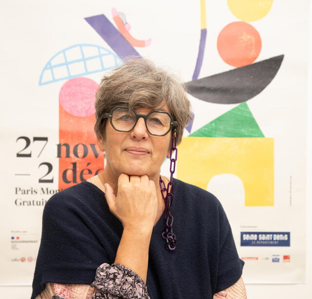 Sylvie Vassallo, directrice du Salon du livre et de la presse jeunesse de Montreuil