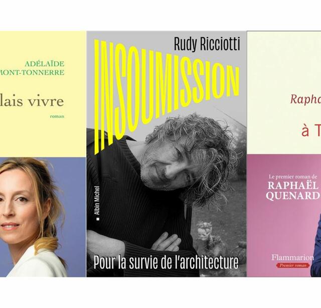 lauréats du prix du Titre Clermont-tonnerre Rudi Ricciotti et Raphaël Quenard