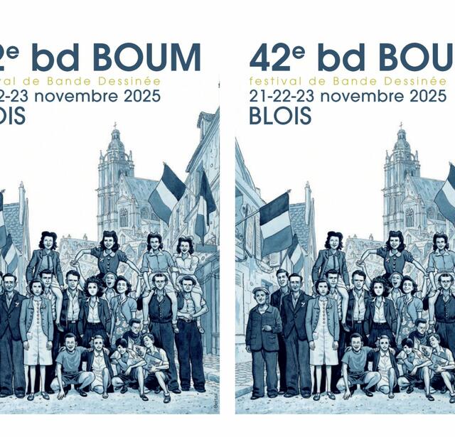 La 42ᵉ édition du festival BD Boum se tiendra à Blois du 21 au 23 novembre 2025