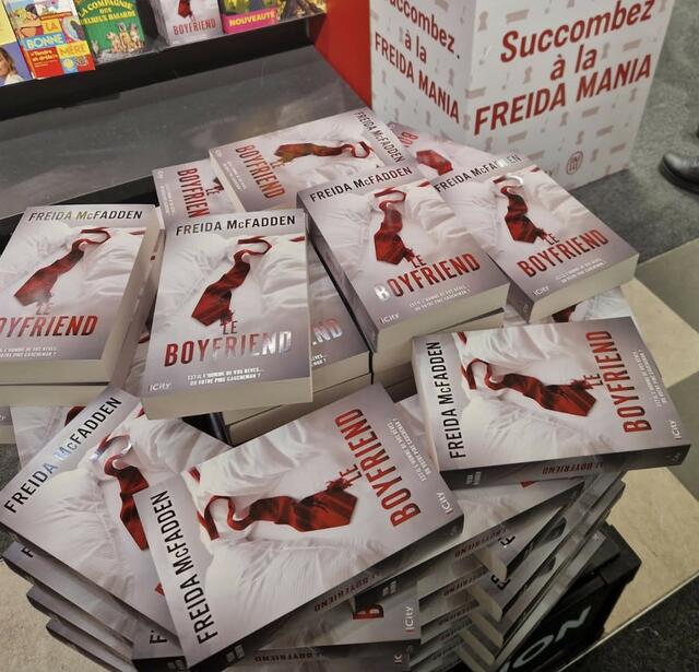 Le Boyfriend, Freida McFadden à la Fnac de Saint-Lazare