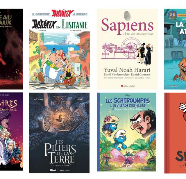 Sélection de poids lourds du rayon BD de l'automne 2025