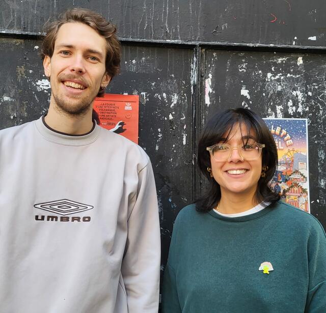 Quentin Guibereau et Floriane Candelon