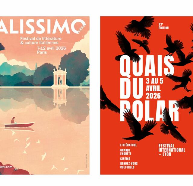 Affiche Italissimo et Quais du polar 2026