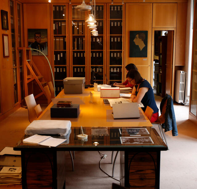 bibliothèque littéraire Jacques-Doucet