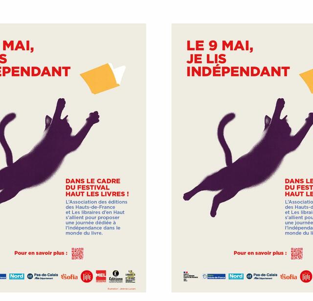 Affiche de la journée de l’indépendance dans le monde du livre 2026